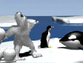 
йети и пингвины 2