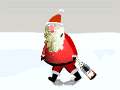 
пьяный Санта-клаус